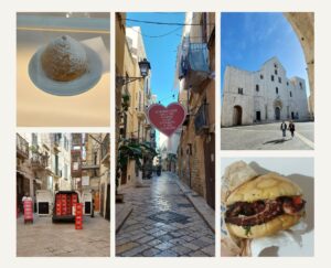 10 cose da fare in Puglia visitare Bari Vecchia e mangiare il panino col polpo e una Tetta della Monaca