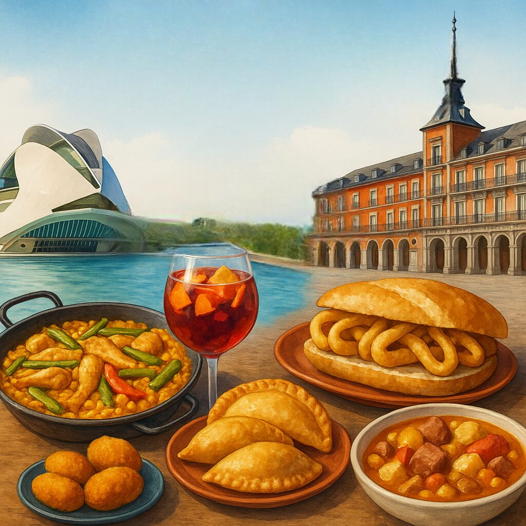 Cosa mangiare a Valencia e Madrid