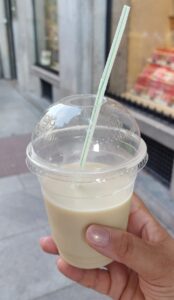 Cosa mangiare a Valencia horchata de chufa